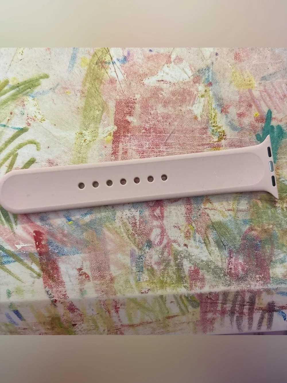Blush Pink Silicone Apple Watch Band - 3 Piece Set